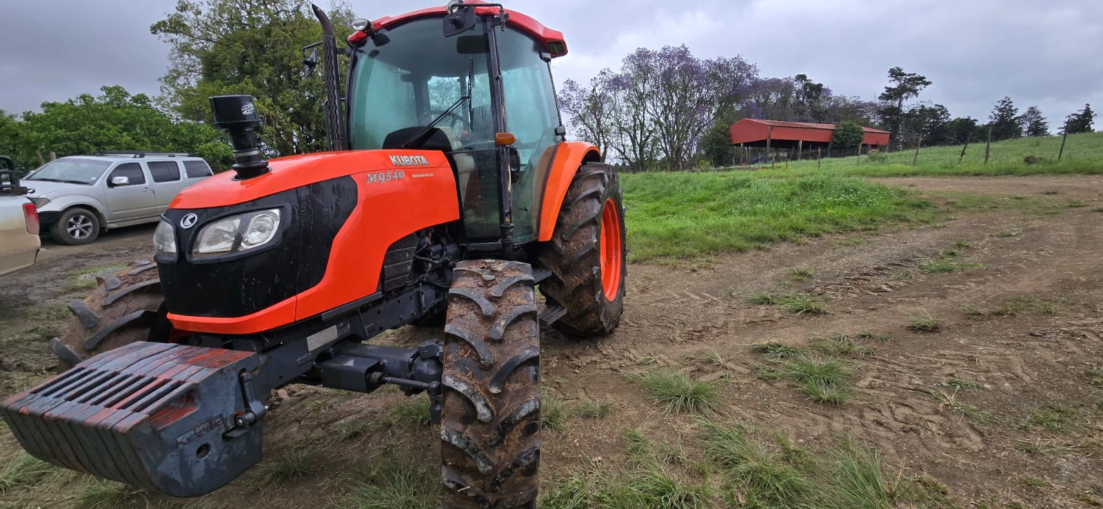 KUBOTA M9540 4x4 TRACTOR