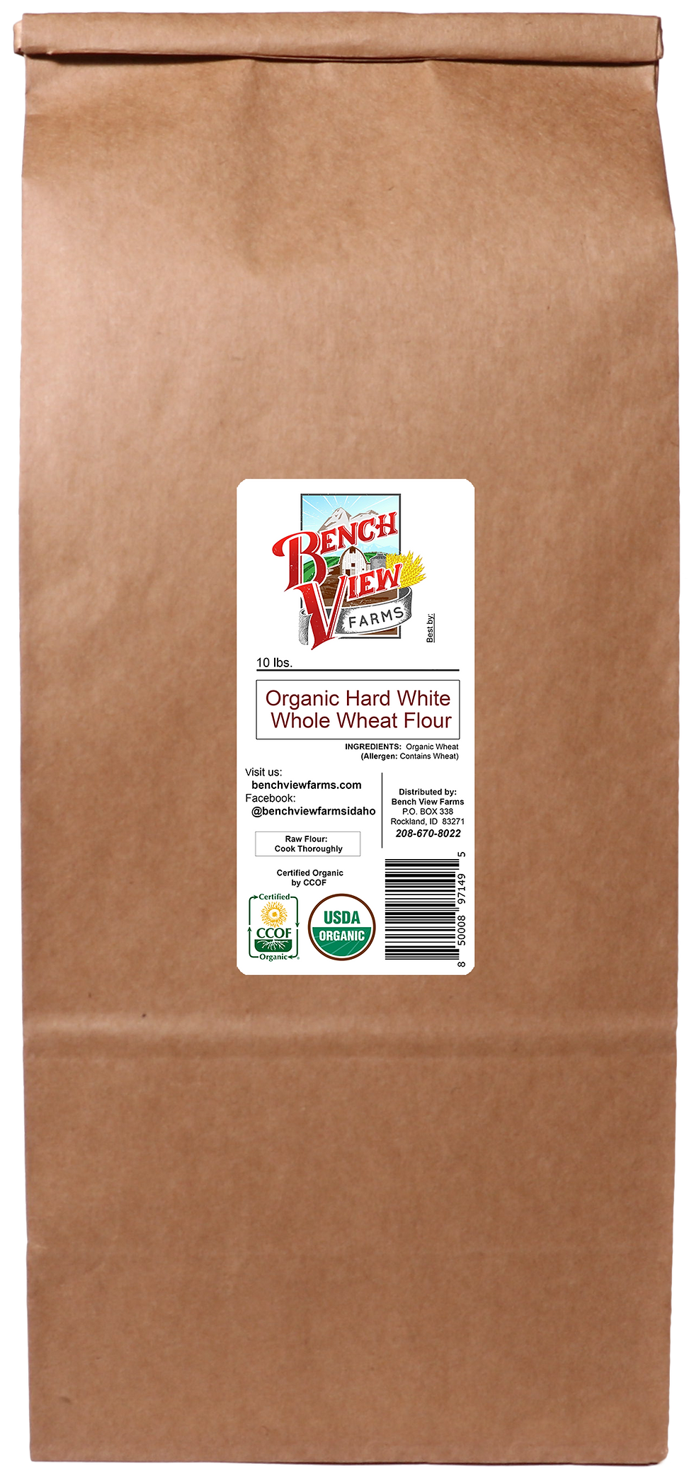 Thumbnail: Organic Hard White Whole Wheat Flour