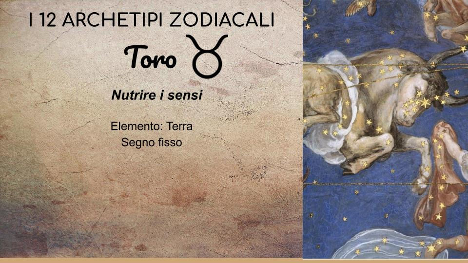 Toro, nutrire i sensi