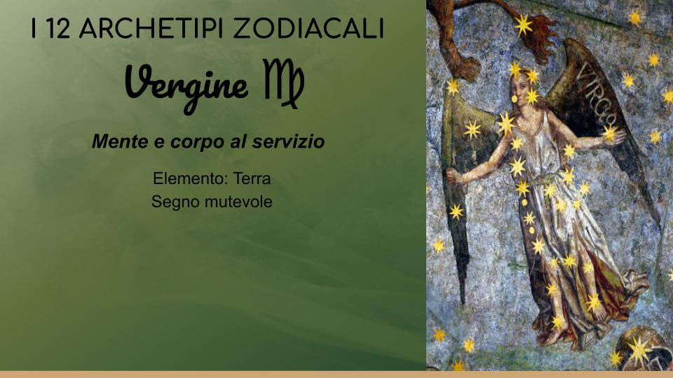 Il segno della Vergine con la sua immagine stellata