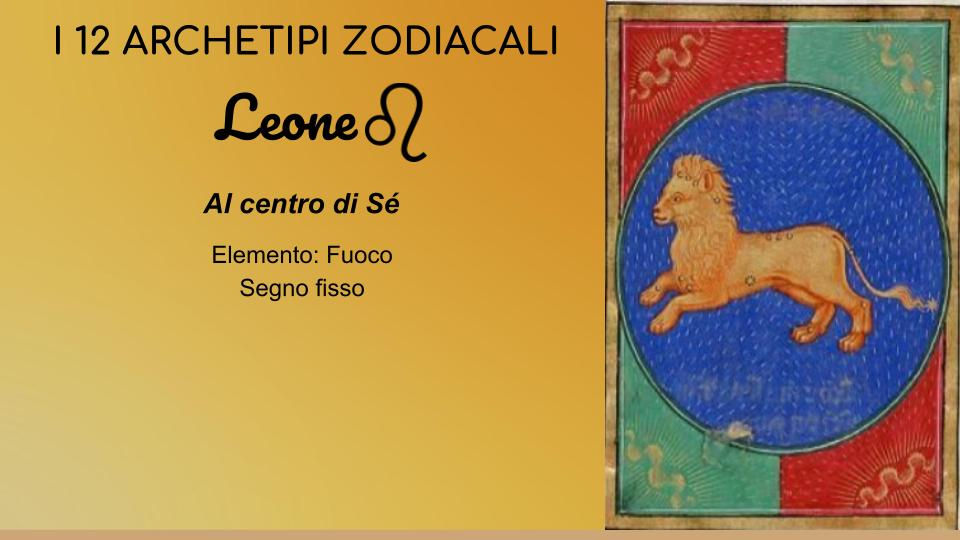 Leone, al centro di sé