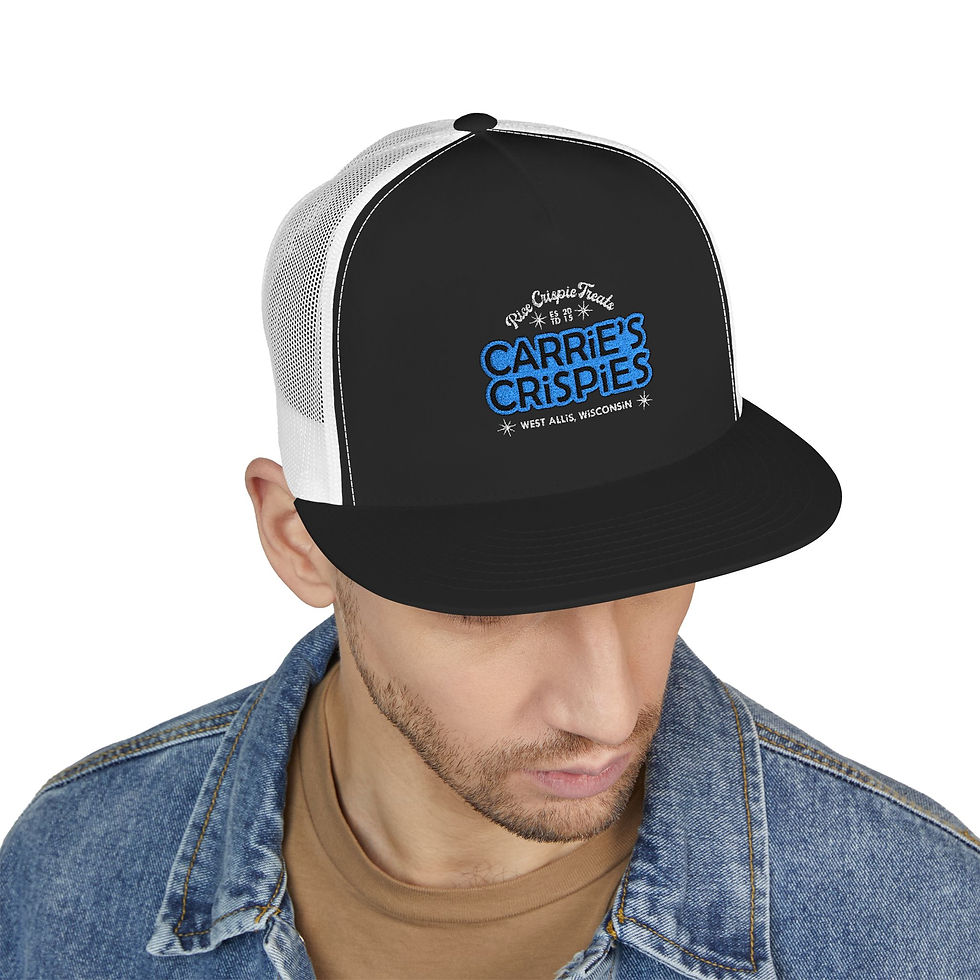 Thumbnail: Carrie's Crispies - Embroidered Trucker Cap