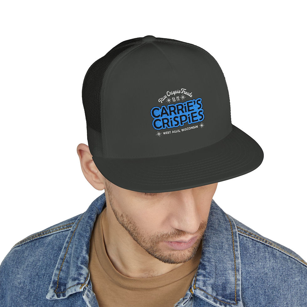 Thumbnail: Carrie's Crispies - Embroidered Trucker Cap