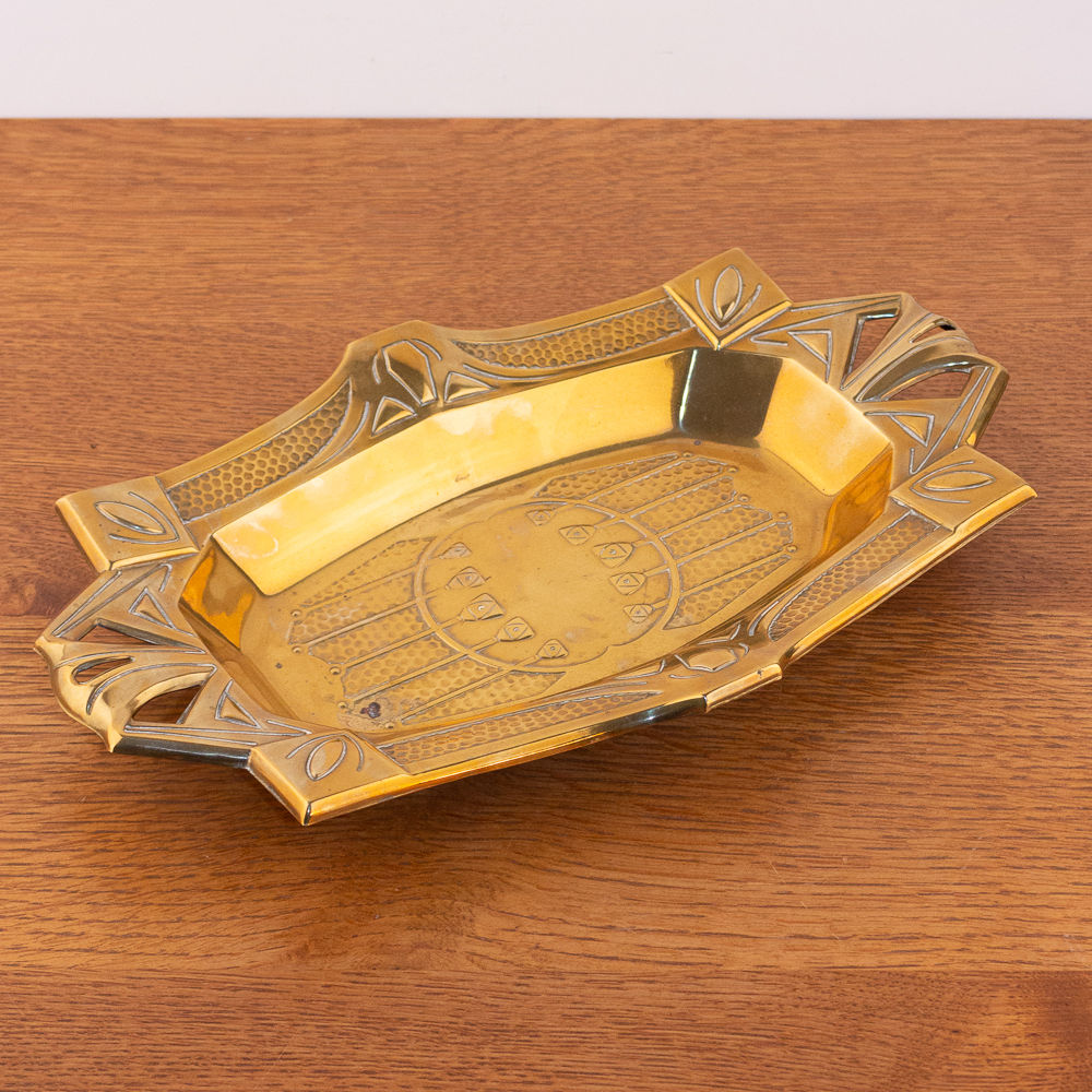 WMF Secessionist Brass Bowl or Tray
