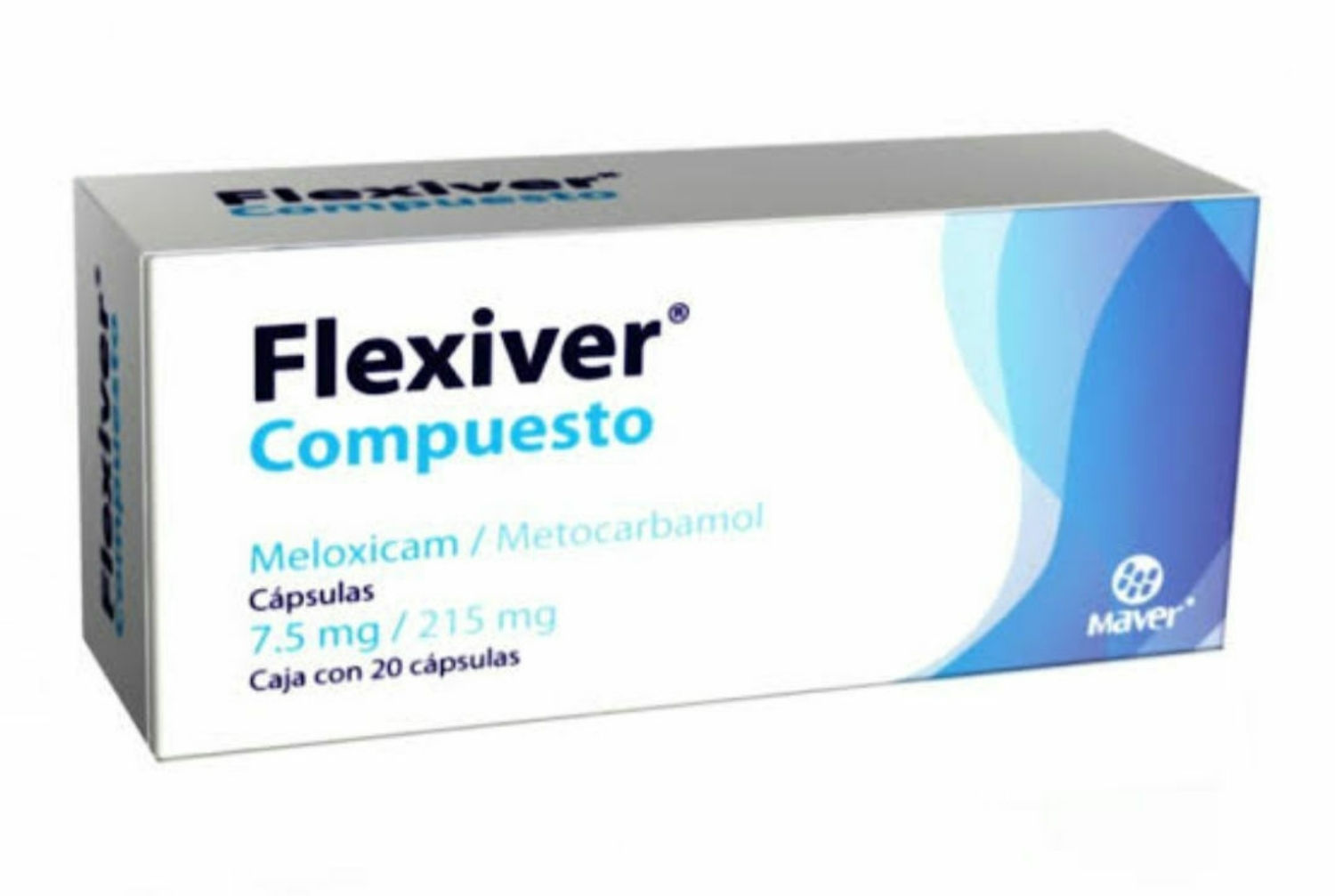  Flexiver 7.5mg 20 Cápsulas Caja