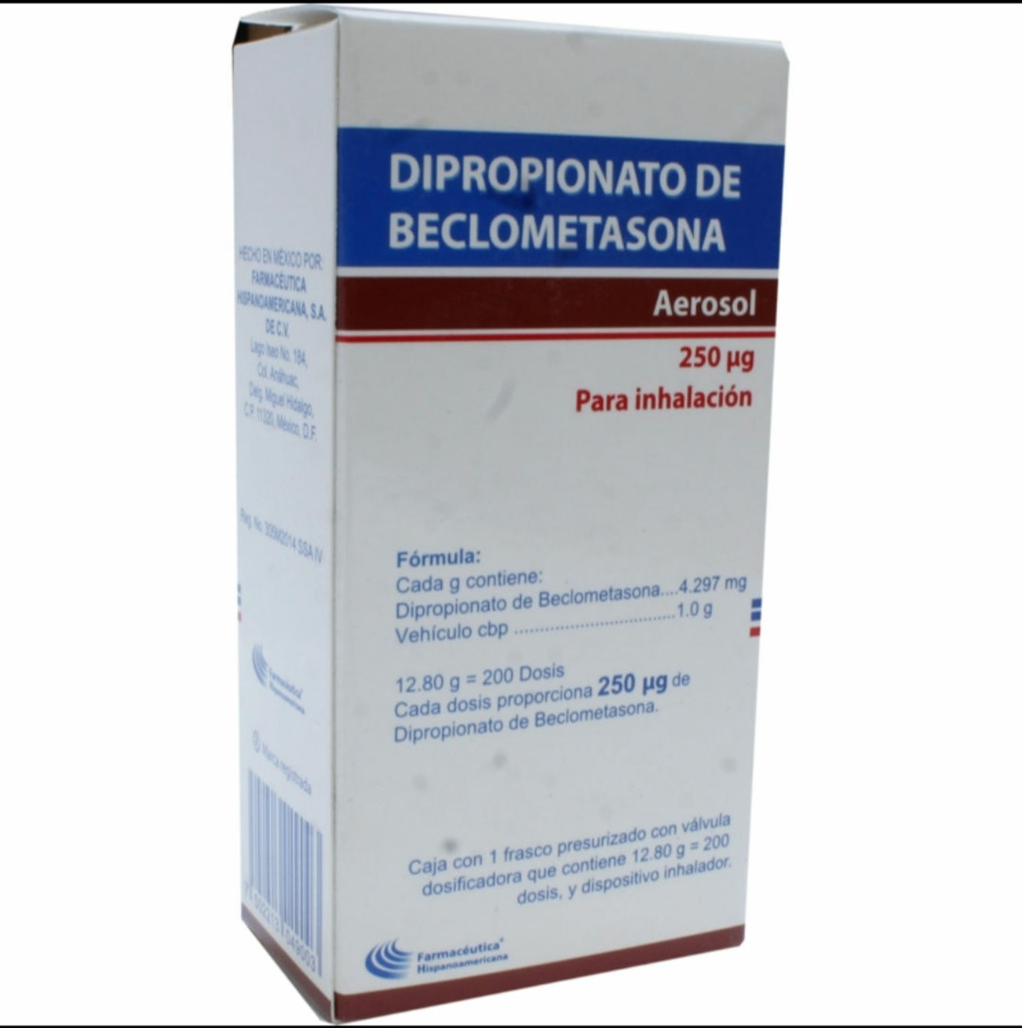 Beclometasona 250 MCG