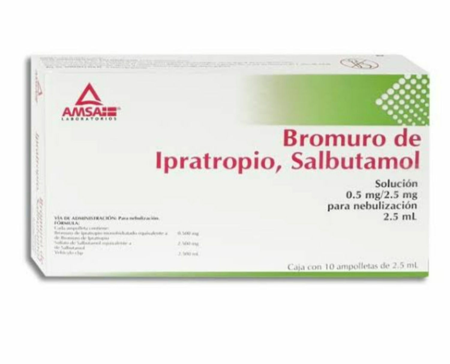  BROMURO DE IPRATROPIO-SALBUTAMOL AMSA

