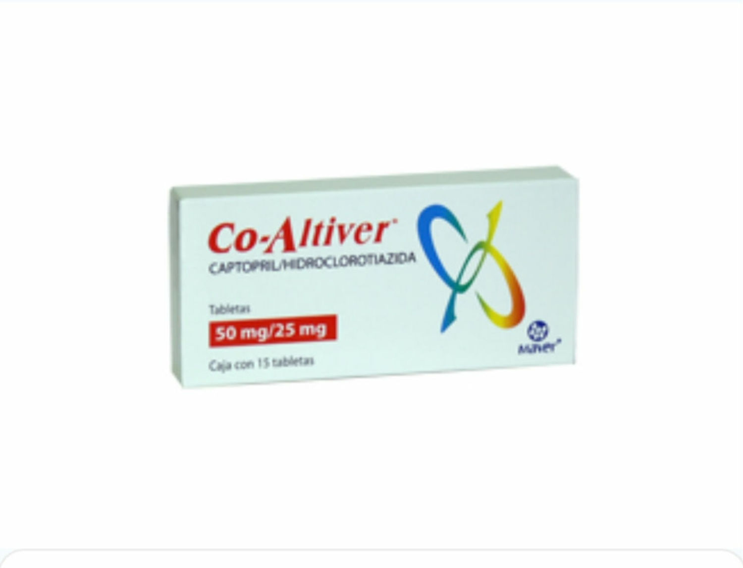  Co-Altiver (Captopril/Hidroclorotiazida)