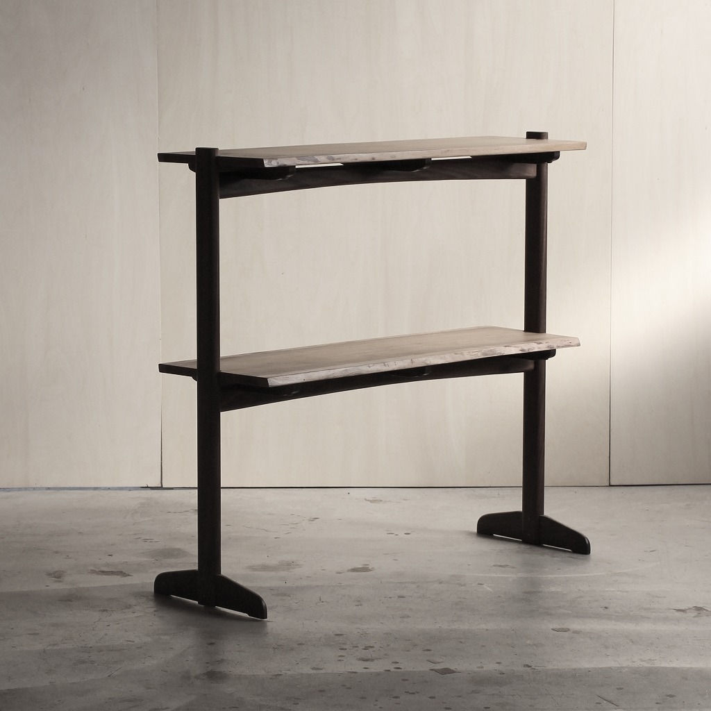 静岡産山桜の飾り棚