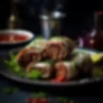 Mutton Shami Kebab Roll