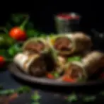Mutton Galouti Kebab Roll
