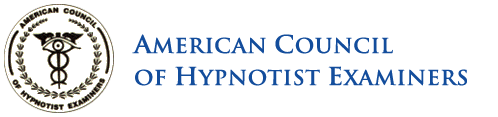 ACHE logo, American Council of Hypnotist Examiners