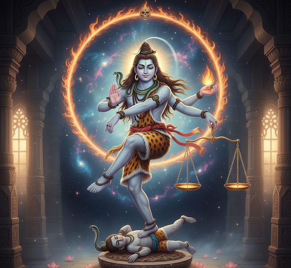 The Fractal Dance of Balance: Vata, Pitta, and Kapha