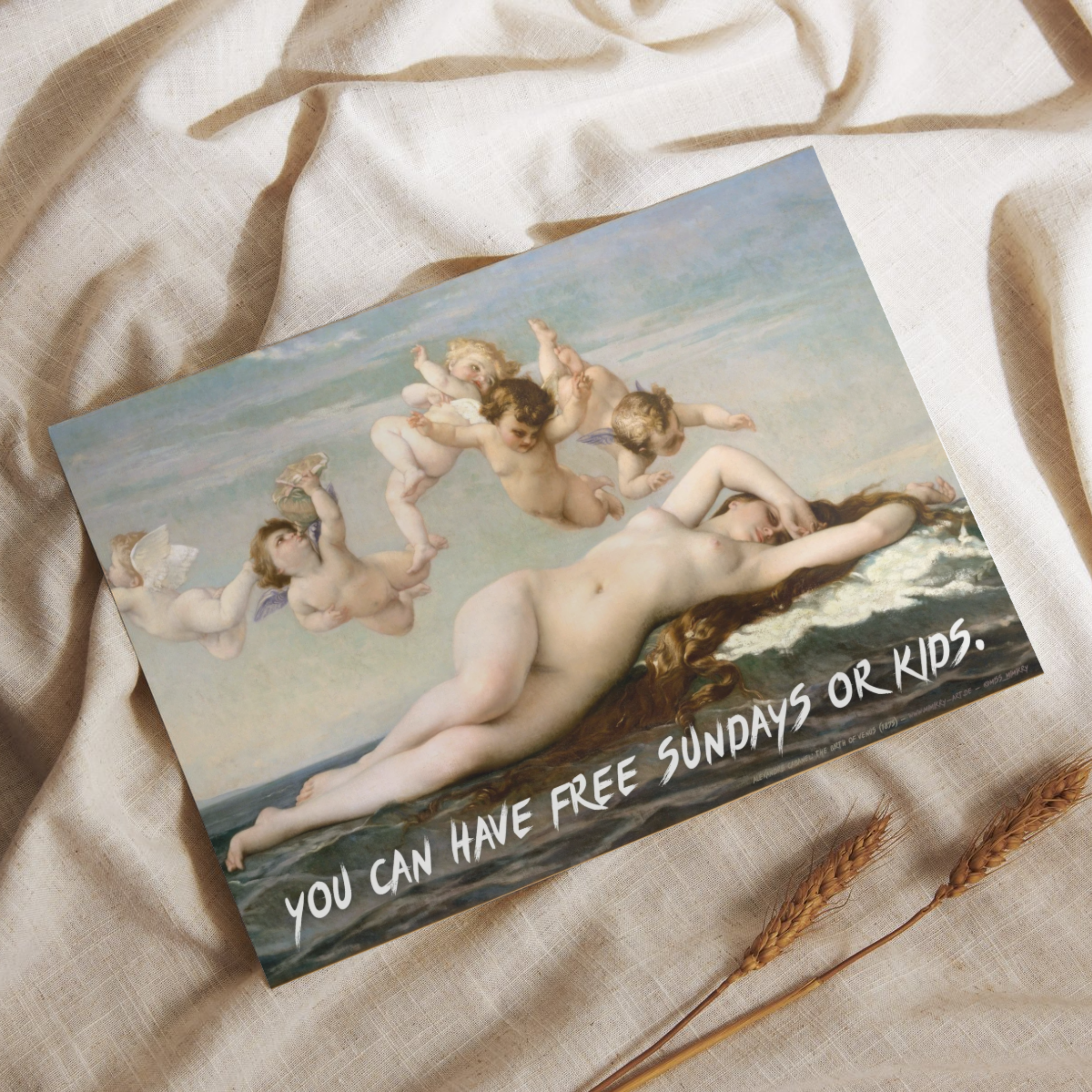 Sundays or Kids. Print A4 | A5