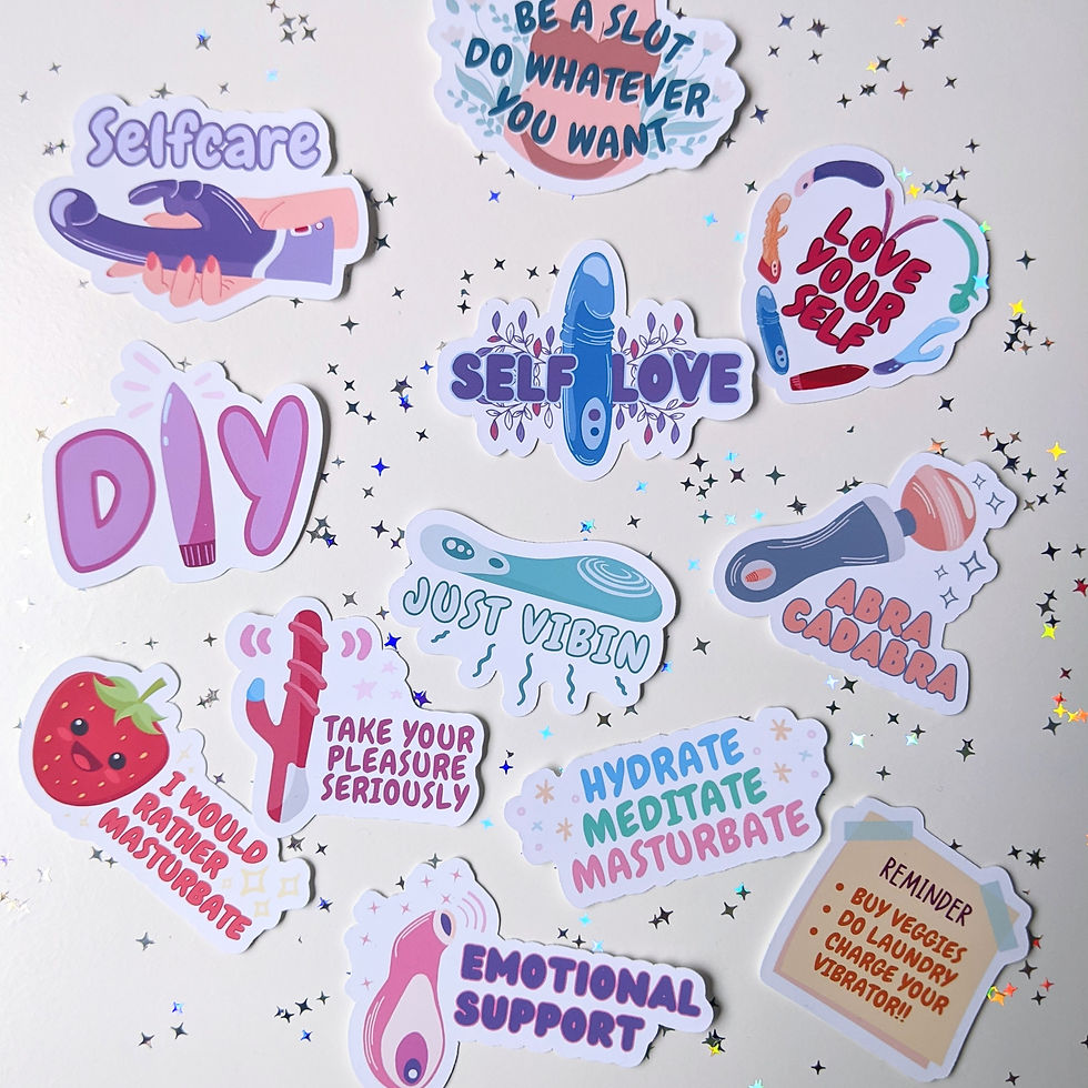 Sextoy - Sticker 12er Set