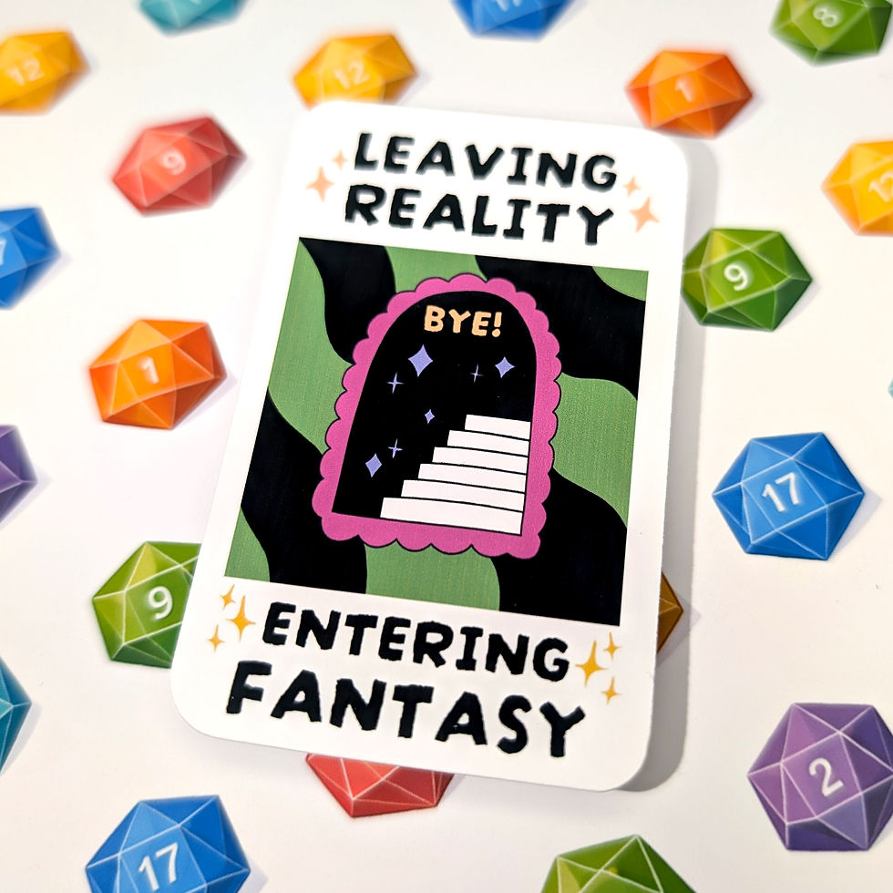 Entering Fantasy - Sticker