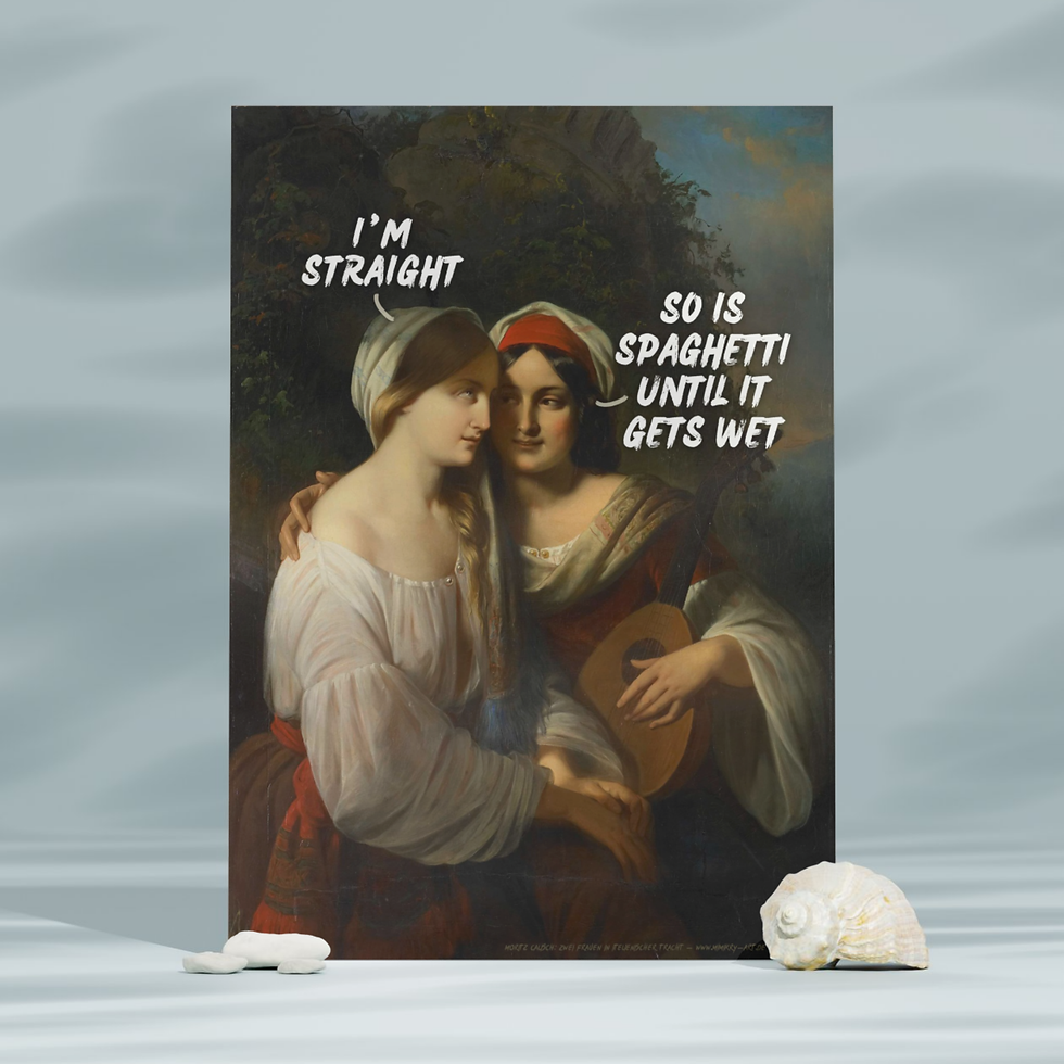 Straight Spaghetti. Print A4 | A5