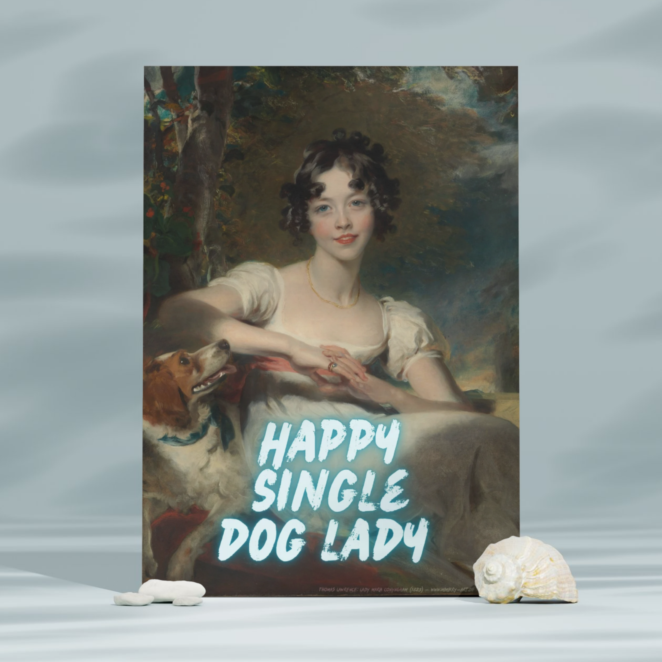 Single Dog Lady. Print A4 | A5