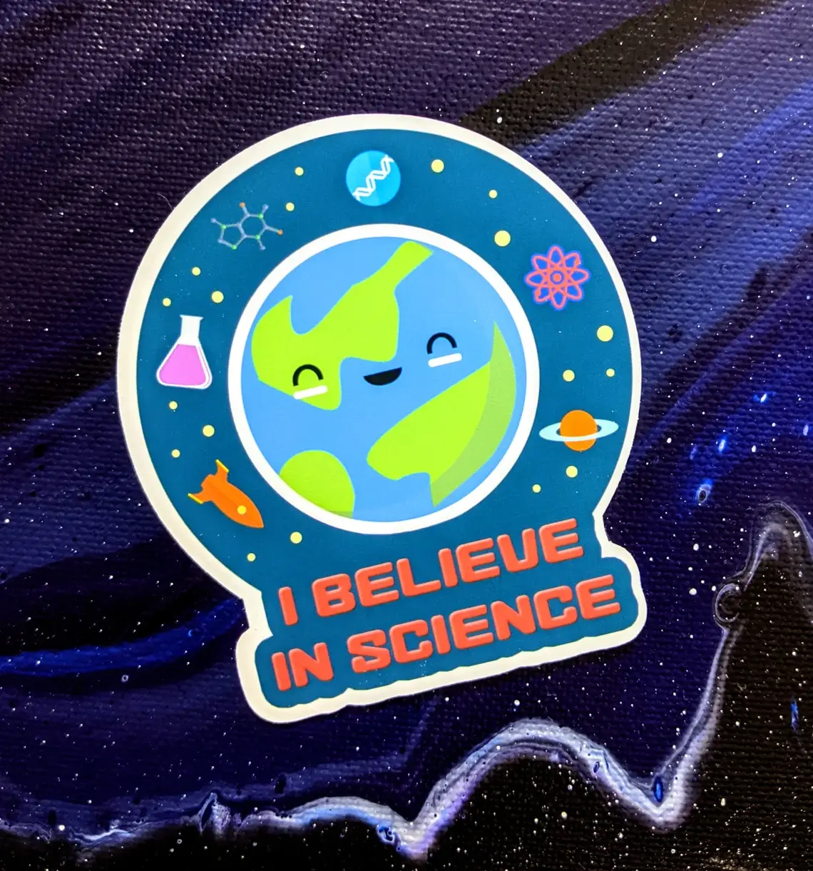 I believe in science - Sticker