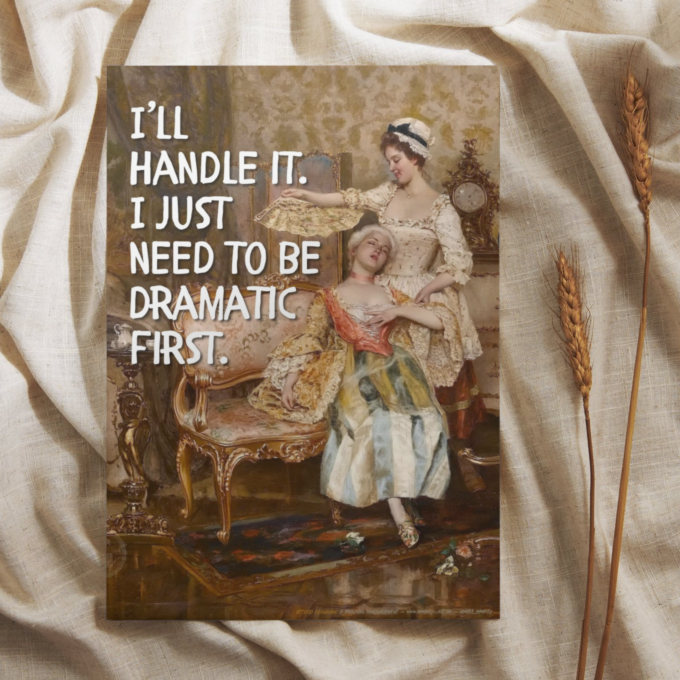 Dramatic First. Print A4 | A5