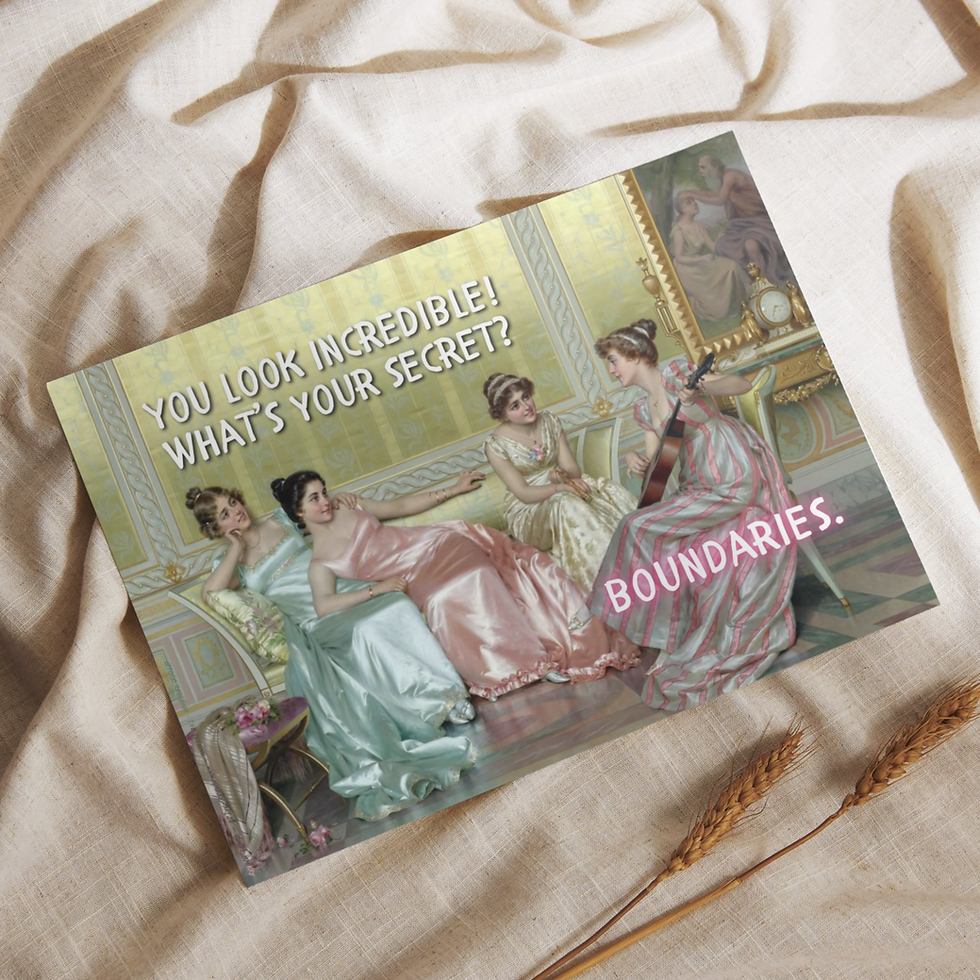 Boundaries. Print A4 | A5