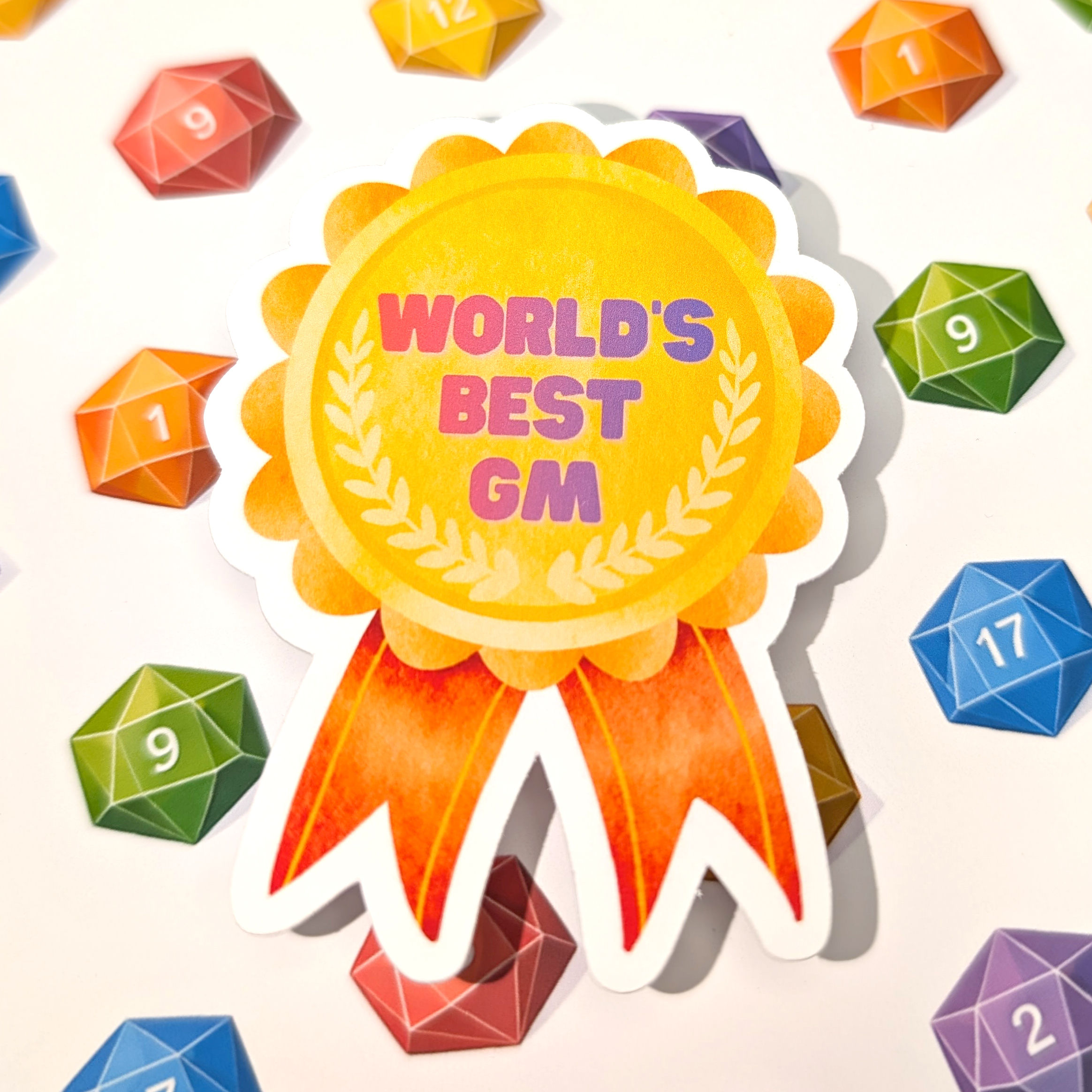 World's best GM - Sticker