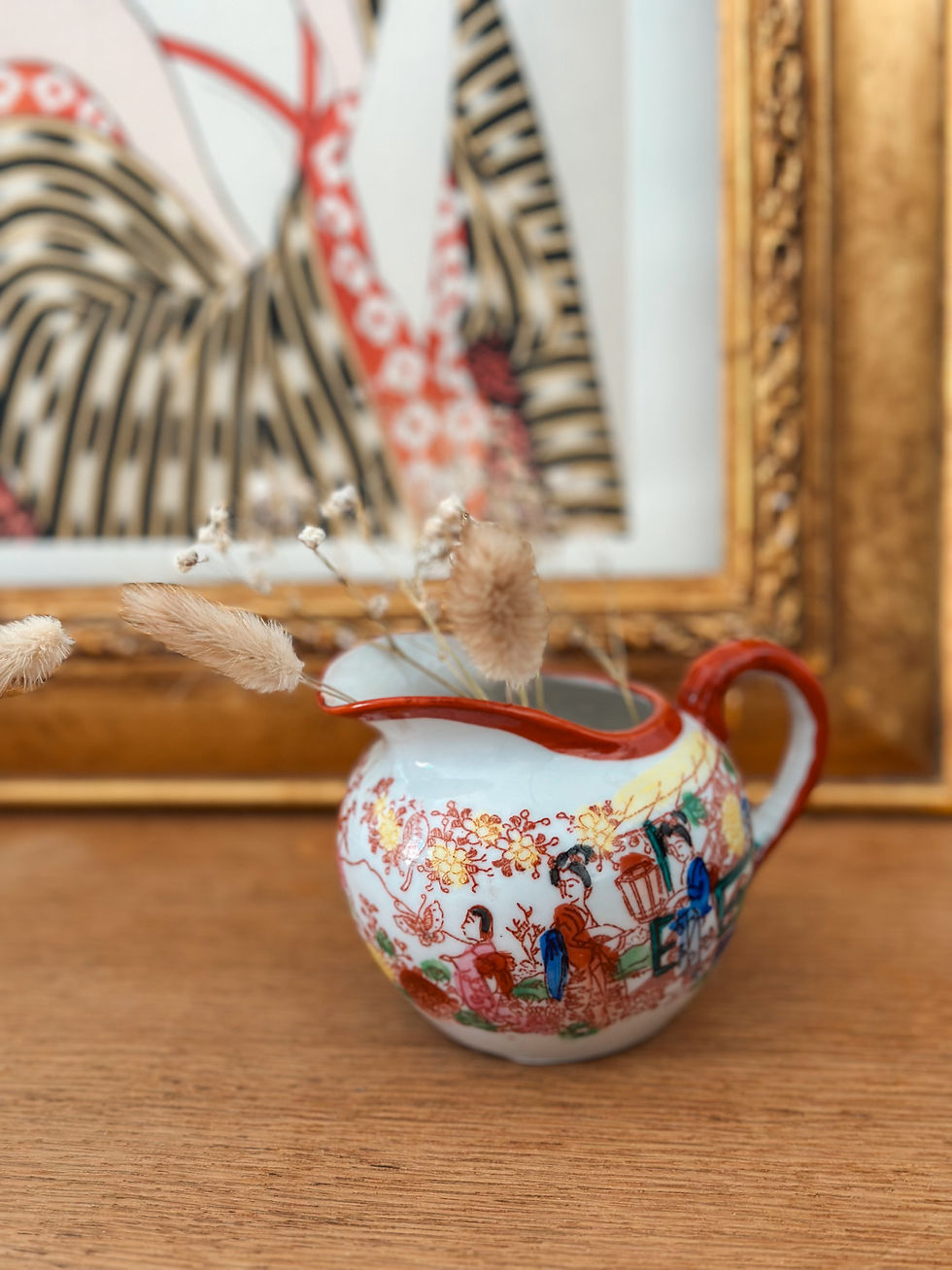 Miniature : Pichet ancien en porcelaine japonaise