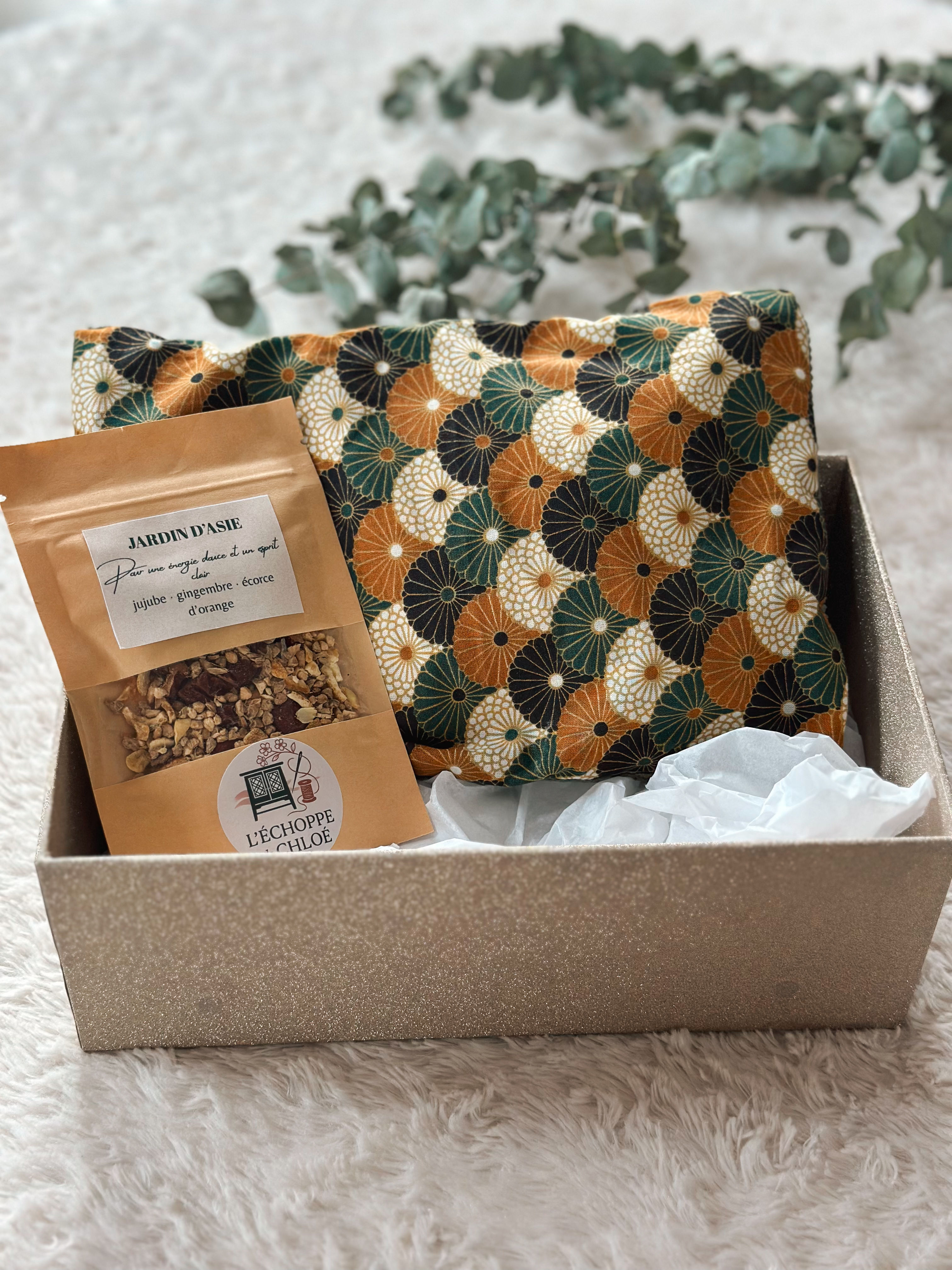 Coffret Rituel de Chaleur – Bouillotte & Infusion au choix