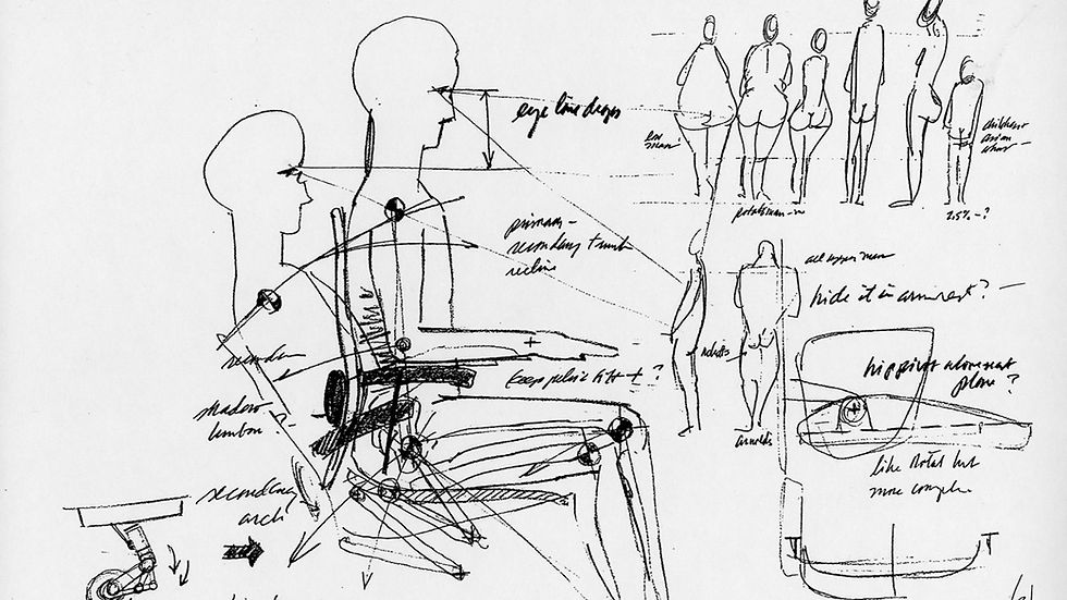 電腦椅高度-設計圖