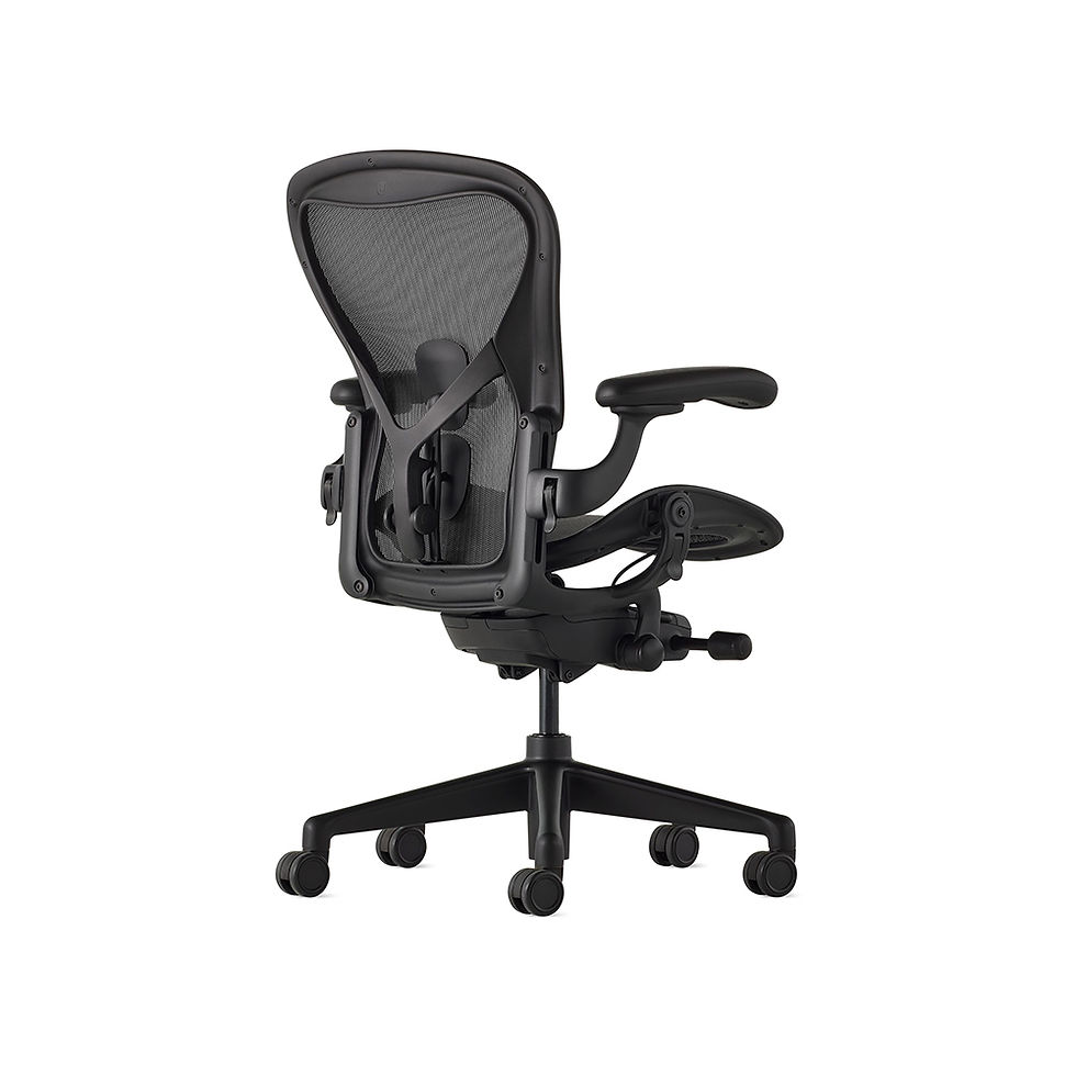 縮圖：【 全新出清品 】Aeron 全功能｜啞光黑 B-Size
