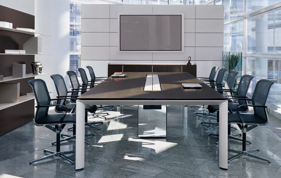 會議室AL會議桌搭配10張FILO會議椅