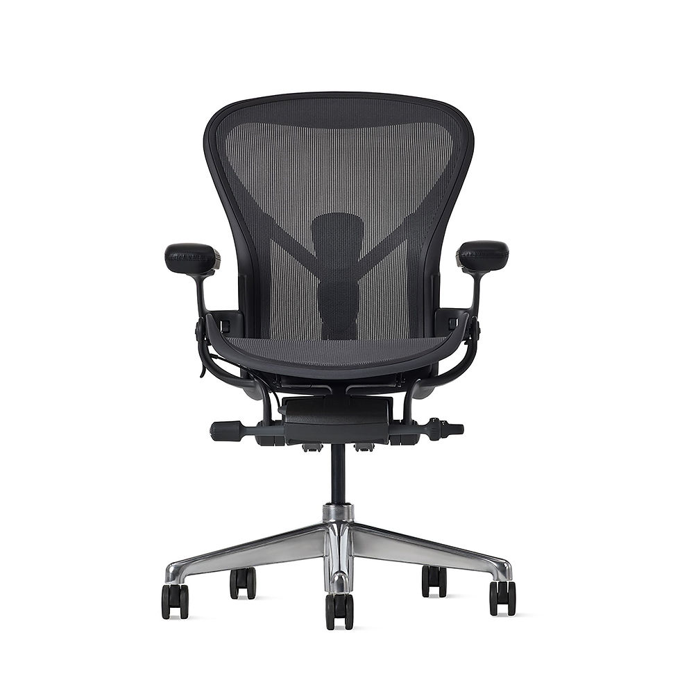 縮圖：Aeron ESD 防護款 | 石墨黑 B-Size