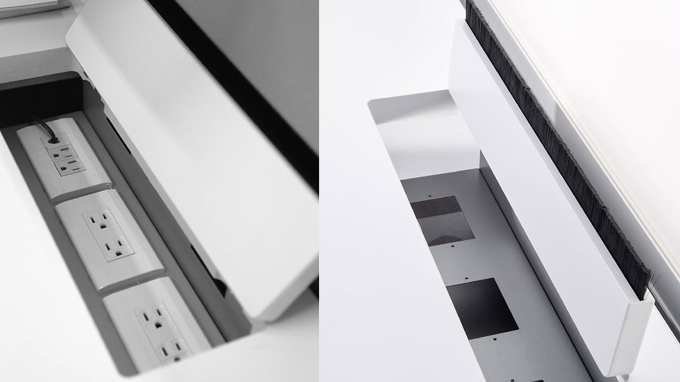 辦公室座位規劃推薦 - 走線配件-3