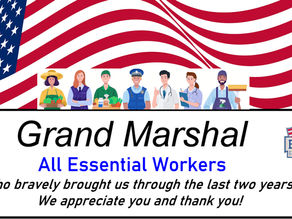 Essential Workers to be honored as Grand Marshal for July 4 parade