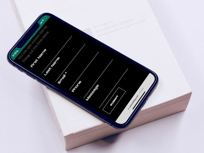 Kamaru Usman - iPhone Mockup