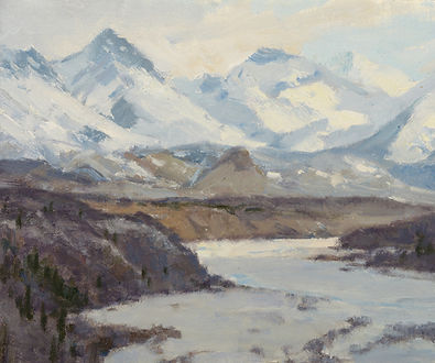 19011(100) Matanuska River, Alaska 10x12