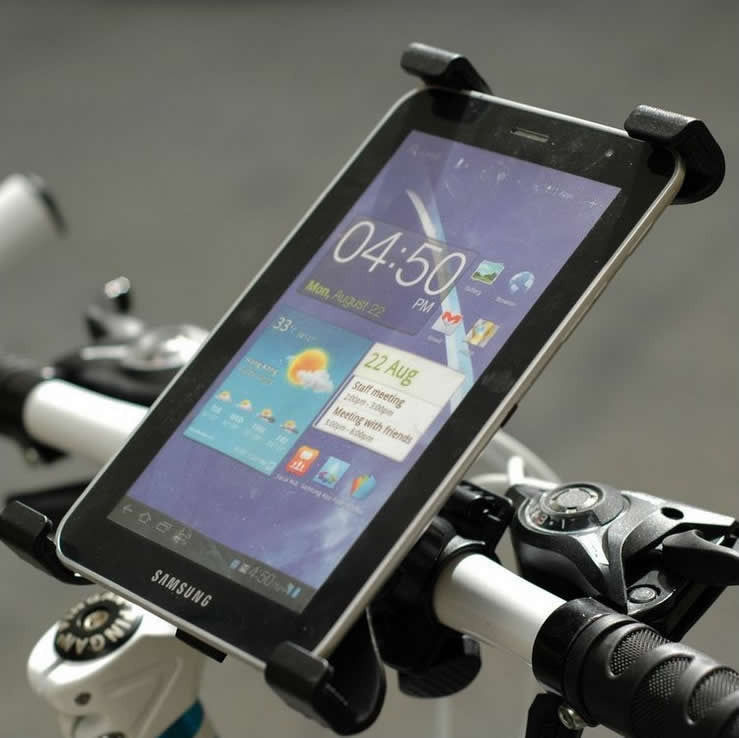 Thumbnail: Bike Mounted iPad & Tablet Holder & Stand