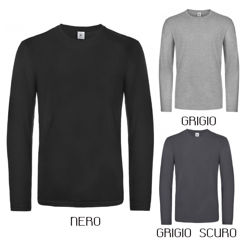 Miniatura: T-shirt M/L uomo #E190 B&C - minimo 10pz