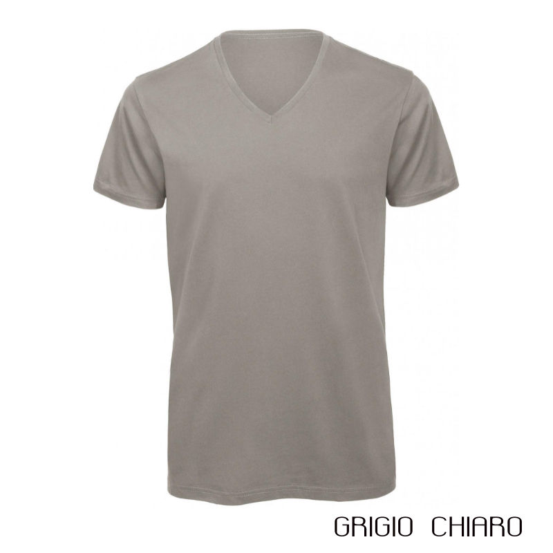 Miniatura: T- Shirt Uomo V #Bio B&C - minimo 10pz