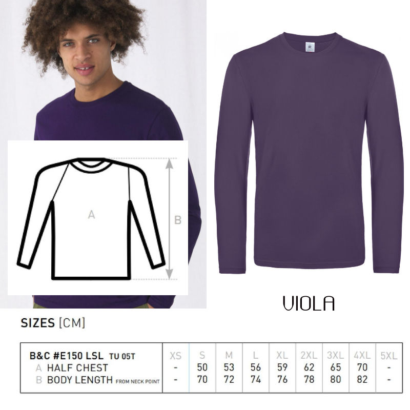 Miniatura: T-shirt M/L uomo #E190 B&C - minimo 10pz