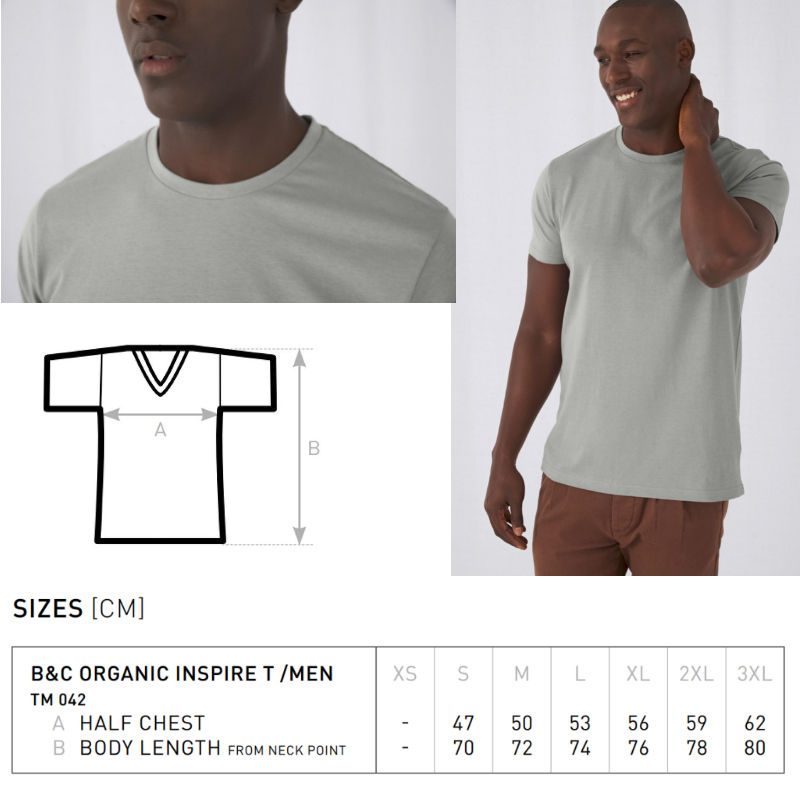Miniatura: T-shirt Uomo #Bio B&C - minimo 10pz