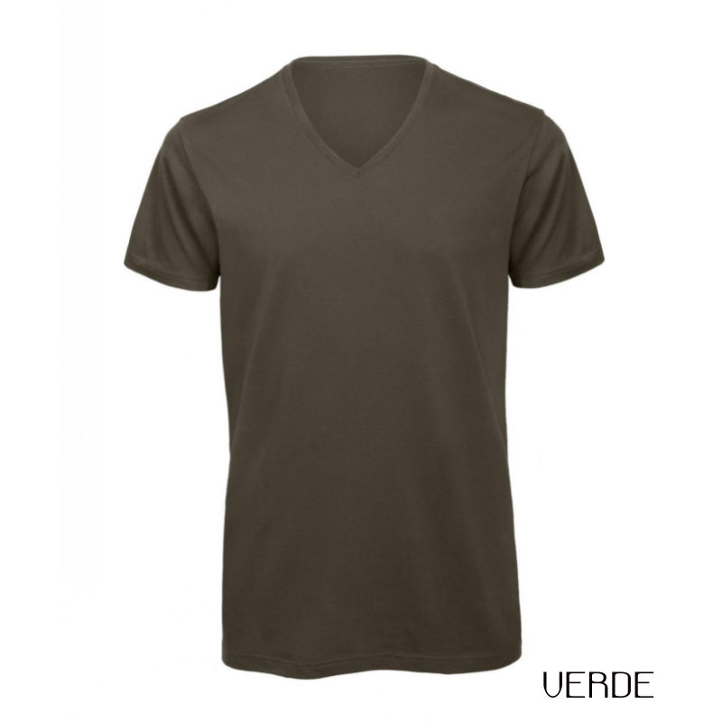 Miniatura: T- Shirt Uomo V #Bio B&C - minimo 10pz