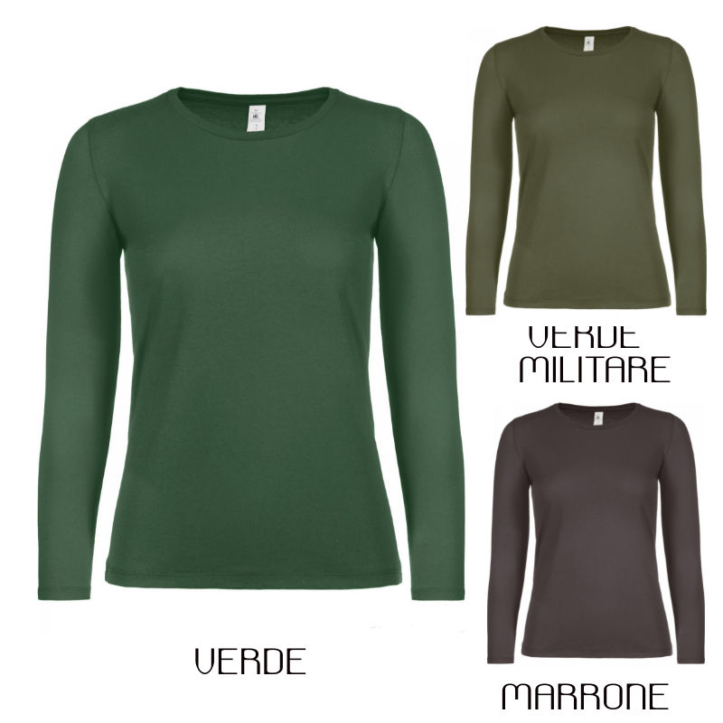 Miniatura: T-shirt  M/L donna #E150 B&C - minimo 10pz