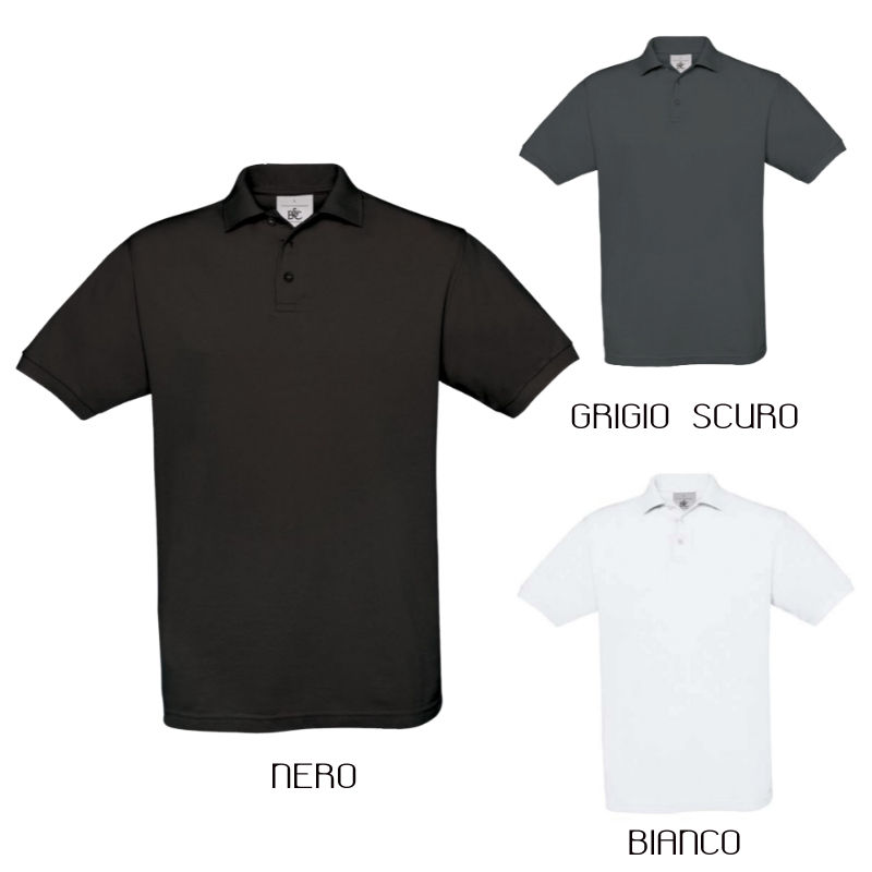 Miniatura: Polo uomo Safran B&C - minimo 10pz