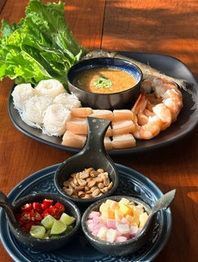 Savory and fresh Thai cuisine