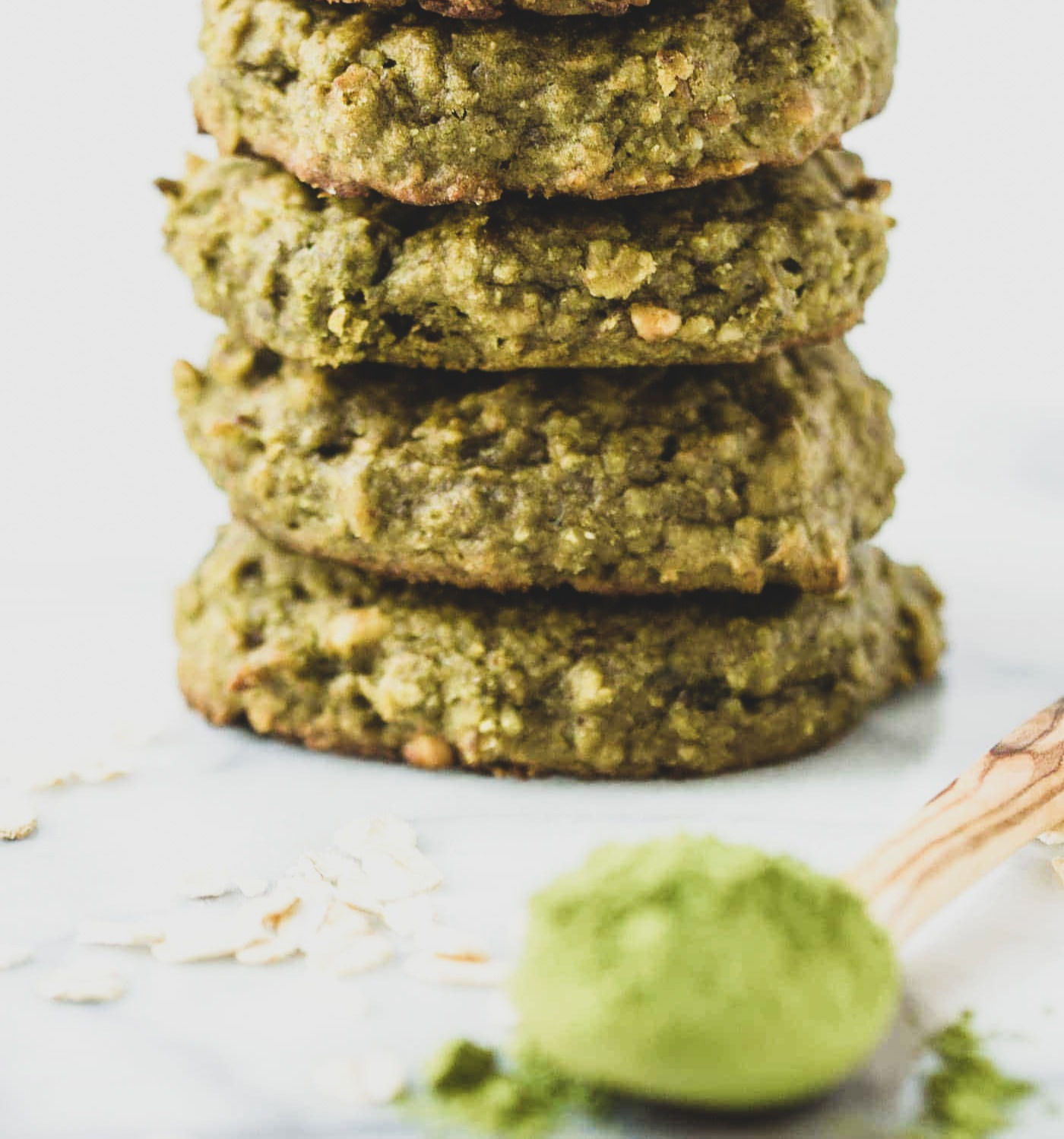 almond matcha breaky cookies (3)