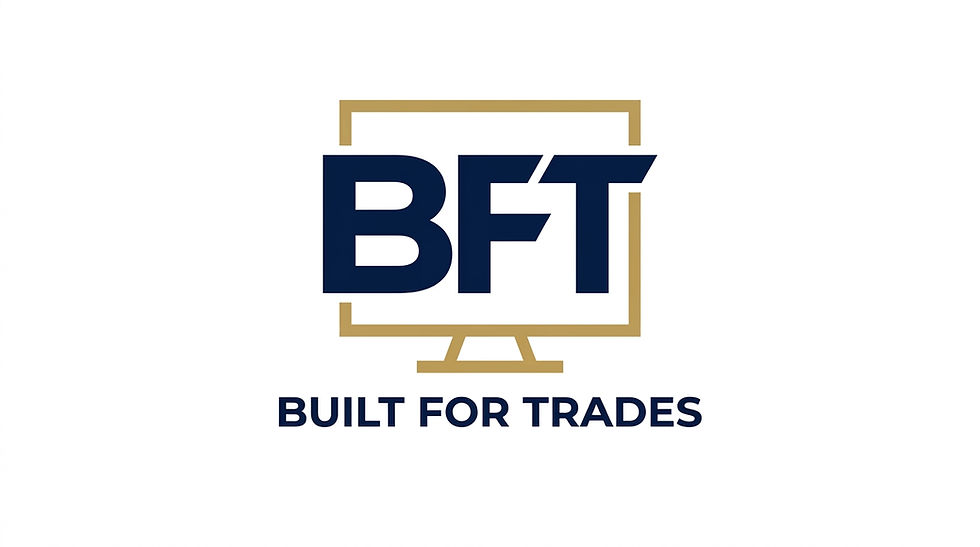 Built For Trades web design logo