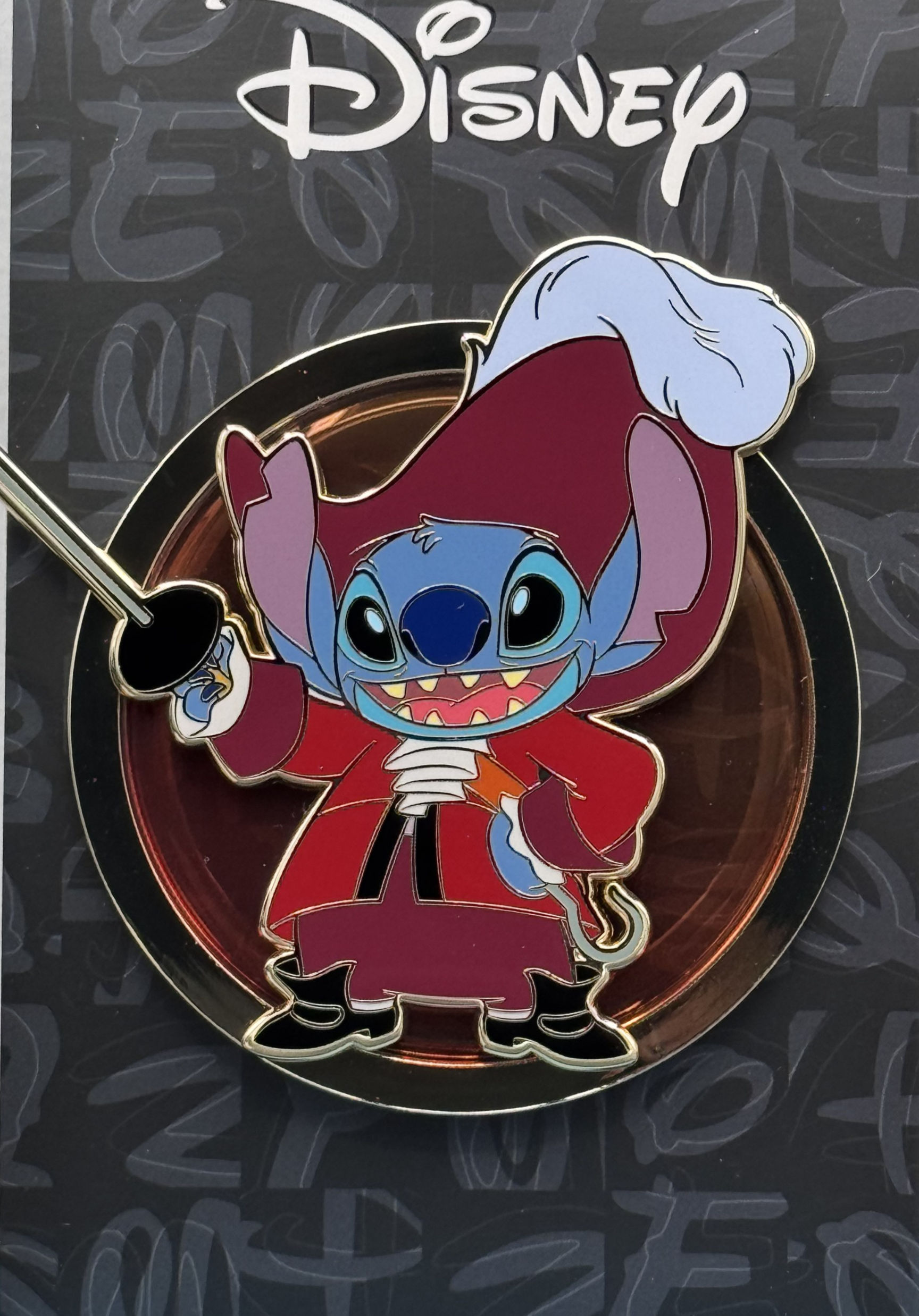 disney stitch hook pin