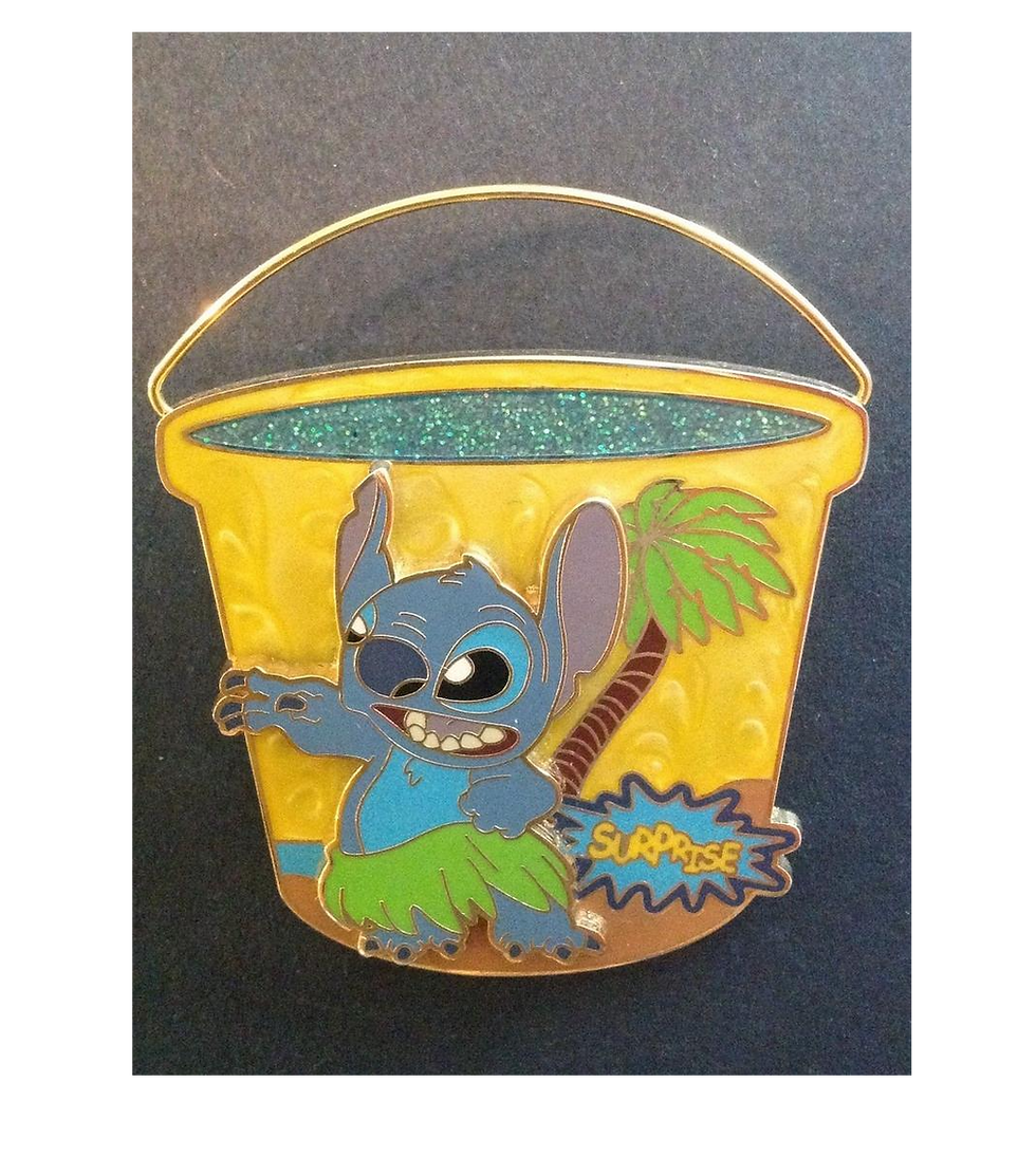 Thumbnail: disney WDW Stitch surprise beach bucket pins