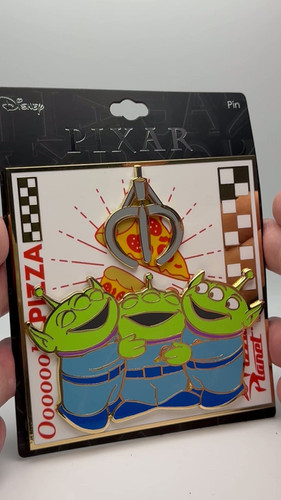 OOOH PIZZA! - TOY STORY - LGM (Little Green Men) ALIENS - Disney